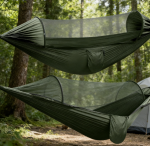 Auto Spreading Double Hammock Bug Net