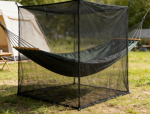 Extra Large Black Bug Net with Dual Openings